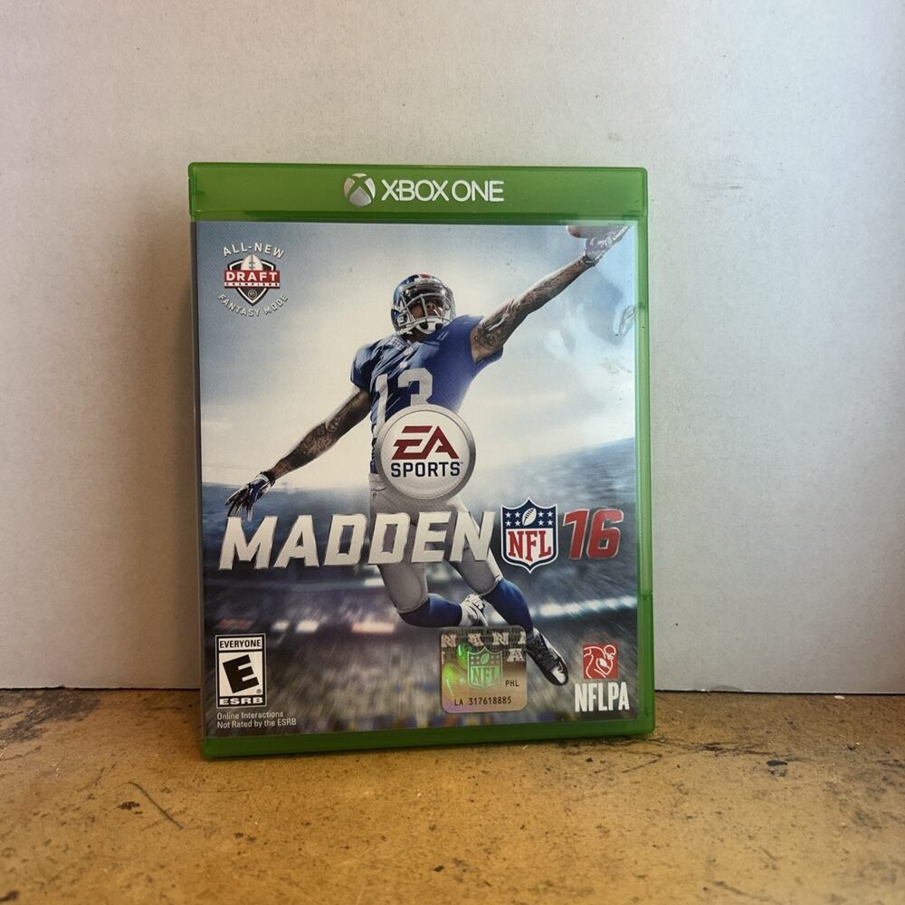Madden NFL 16 (Microsoft Xbox One, 2015)